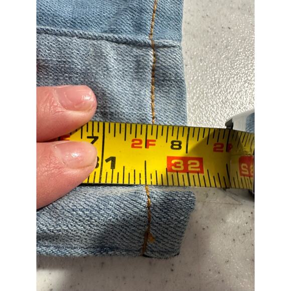 Altard State Jeans Women 29 Flare Striped Denim High Rise 70s Retro Fashion B14 - Picture 7 of 8